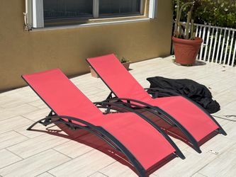 Patio chairs