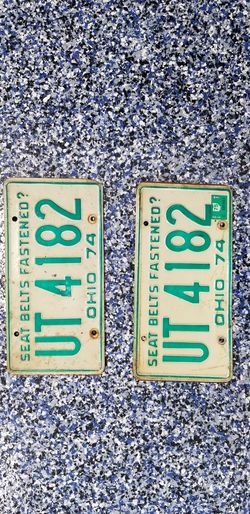 License plates