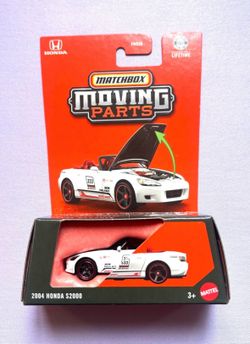Hot wheels Matchbox moving parts 2004 Honda S2000