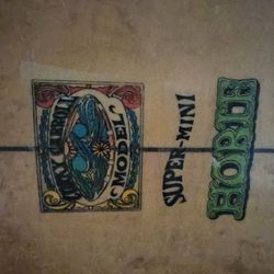 Vintage Hobie Super Mini Surfboard 