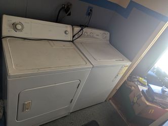 Washer and dryer