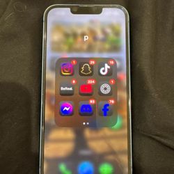 TIKTOK iPhone 13 blue with tiktok installed (Unlocked)