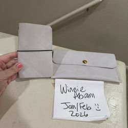 Kmm And Co. Pearl White Journal And Envelope Set