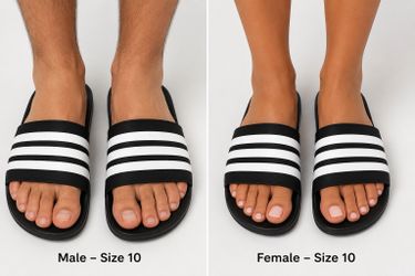 Adidas Adilette Comfort Slides Black White Stripes  Men's 5 Women's 6 [COPY]