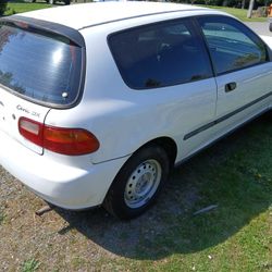 92 Honda Hatchback Parts Car