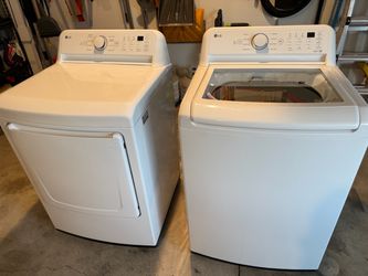 LG washer and electric dryer