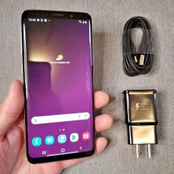 Samsung Galaxy S9, Factory Unlocked,  Excellent Condition.  Like New 