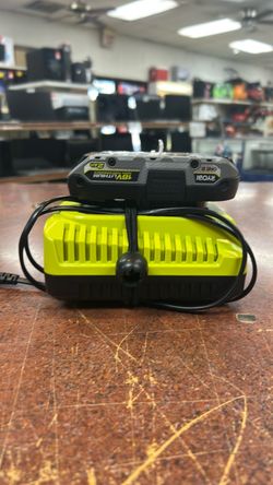 Ryobi 2AH high output battery with charger