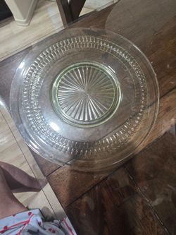 Depression Ware Plate