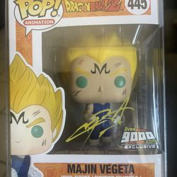 Dragon Ball Z #445 Funko POP Signed