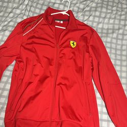 2XL Men’s Red Puma Ferrari Full Zip Up 