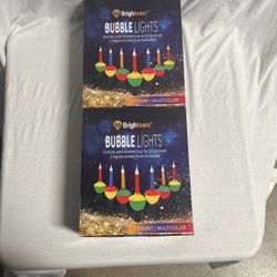 BUBBLE LIGHT 2 Boxes $25