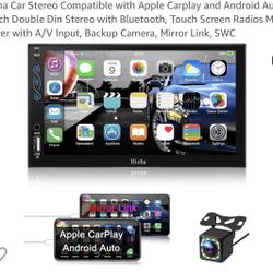 Generic 7 Inch Double Din Touch Screen With Back Up Camer 