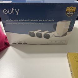 Eufy 3 Camera Security System
