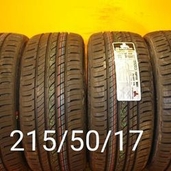 4 New Tires For Sale 215/50/17 We Service Motorcycle Tires
