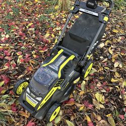 Ryobi 40 volt lithium 20" brushless motor lawnmower