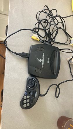 Vintage Sega three Genesis console
