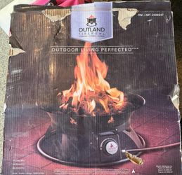 Outdoor propane fire bowl