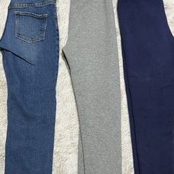 Girls Fleece Pants And Denim 