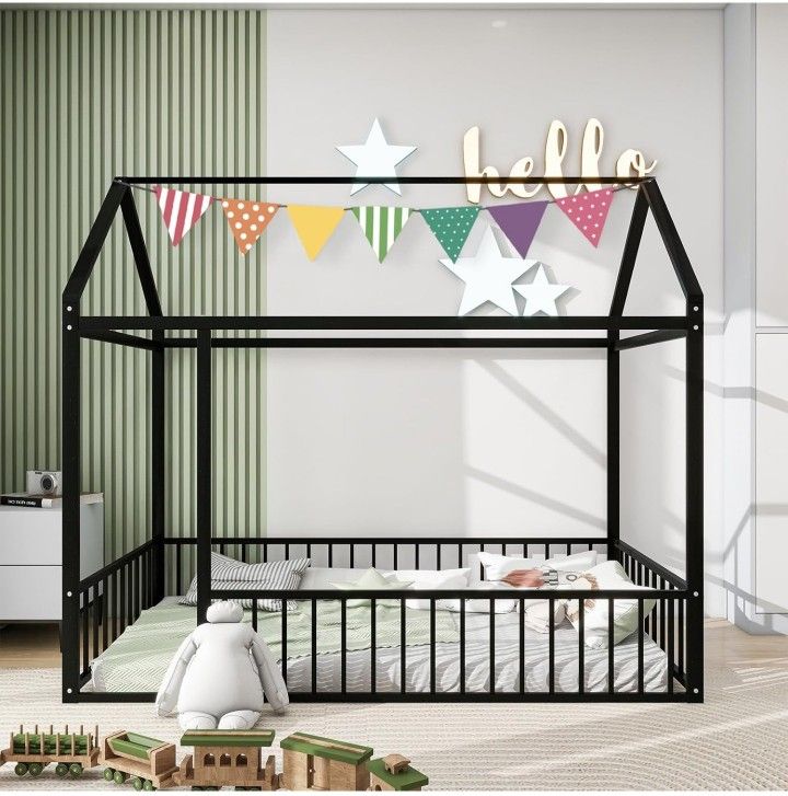 Metal Tent House Bed