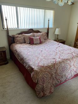 Dark Wood Bedroom Set