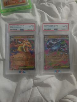 Sequential 10 Mega Charizard X & Y ex Pokemon Cards