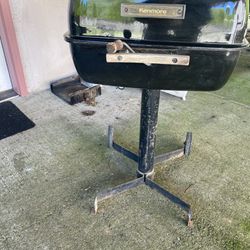 Vintage Kenmore Charcoal Bbq Grill