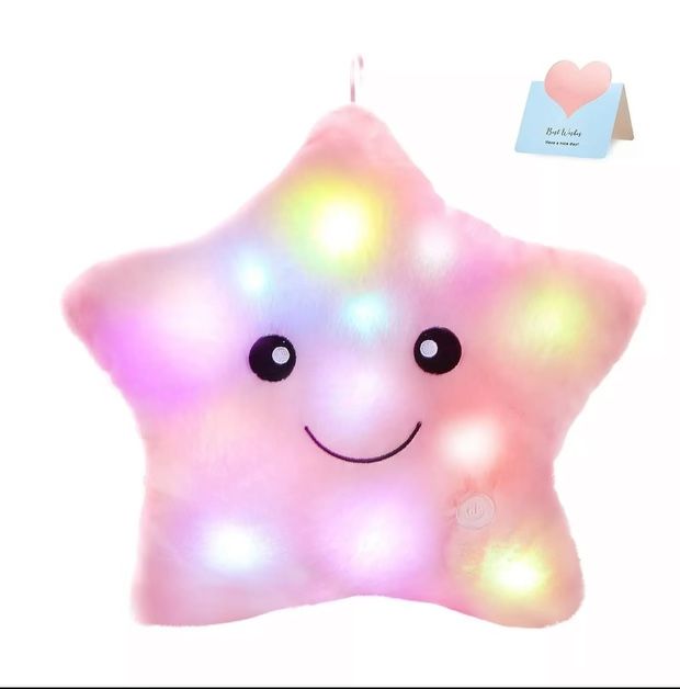 LED star plush