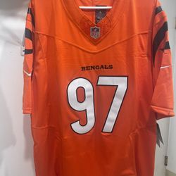 Cincinnati Bengals Shemar Stewart stitched size Large Xl 2xl Available 