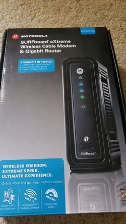 Surfboard extreme wireless cable modem