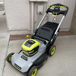 RYOBI 40V HP Brushless 21 in. Cordless Battery Walk Behind Self-Propelled Lawn Mower (Tool Only)