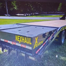 NEW AMERICAN GATORMADE GOOSENECK FLATBED 8.5 ' X  40'  G V W R 20000 LBS