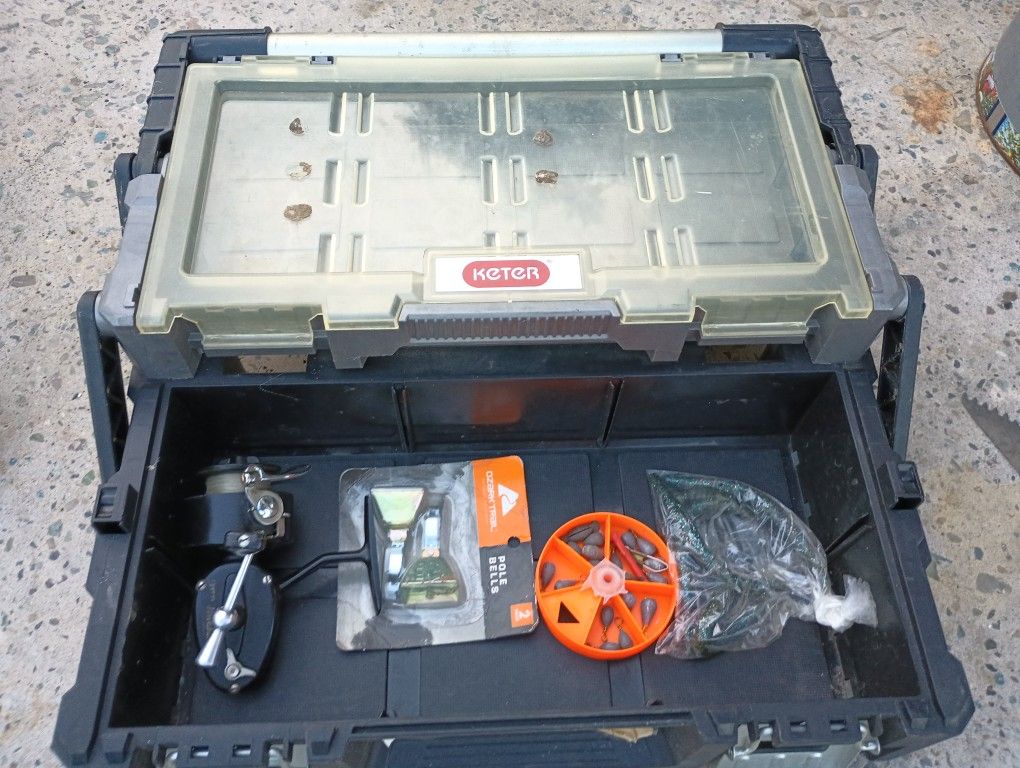 Tackle Box Plus A Few Goodies