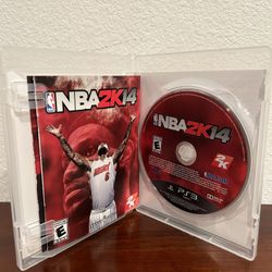NBA 2K14 PS3 featuring LeBron James (2013)