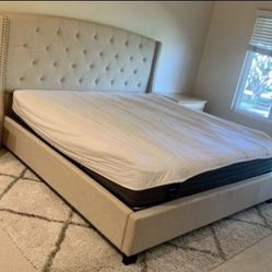 King Size Bed Frame With Mattress Included 