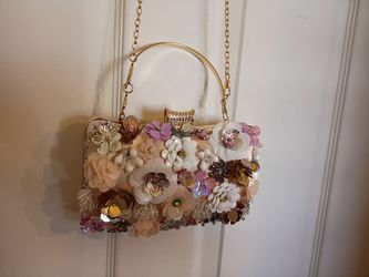 Sequenced evening purse