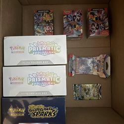 Pokemon ETB’s/UPC’s/Booster Box/Bundles