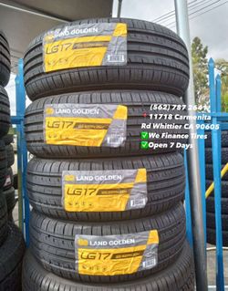 185/65R14 Land Golden Set of Tires Installed and Balanced Set de Llantas Nuevas Instaladas y Balanceadas