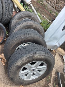 F150 OEM Rims with tires 265/70/17