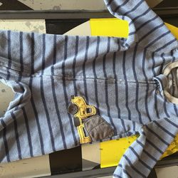 12 month old Carter PJ onesie