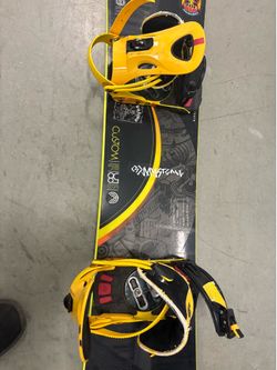 Burton Snowboard and Bindings