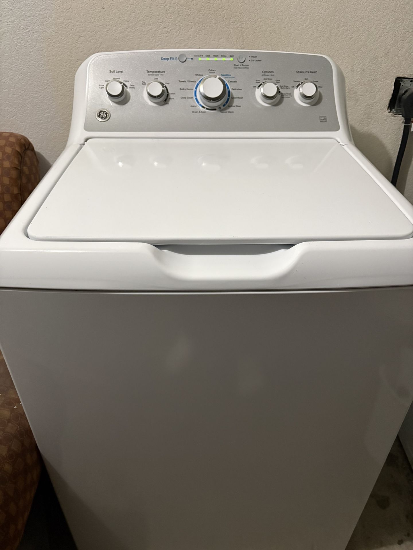 GE ENERGY STAR  4.6 CU. FT. CAPACITY WASHER