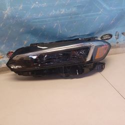 22 24 Honda Civic LH Headlight LED OEM.  Black 