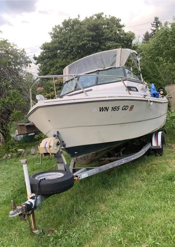 Arima Fishing Boat with trailer for Sale in Bonney Lake 