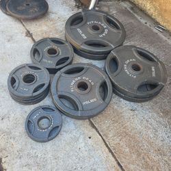 255 fitness gear olympic weight plates set