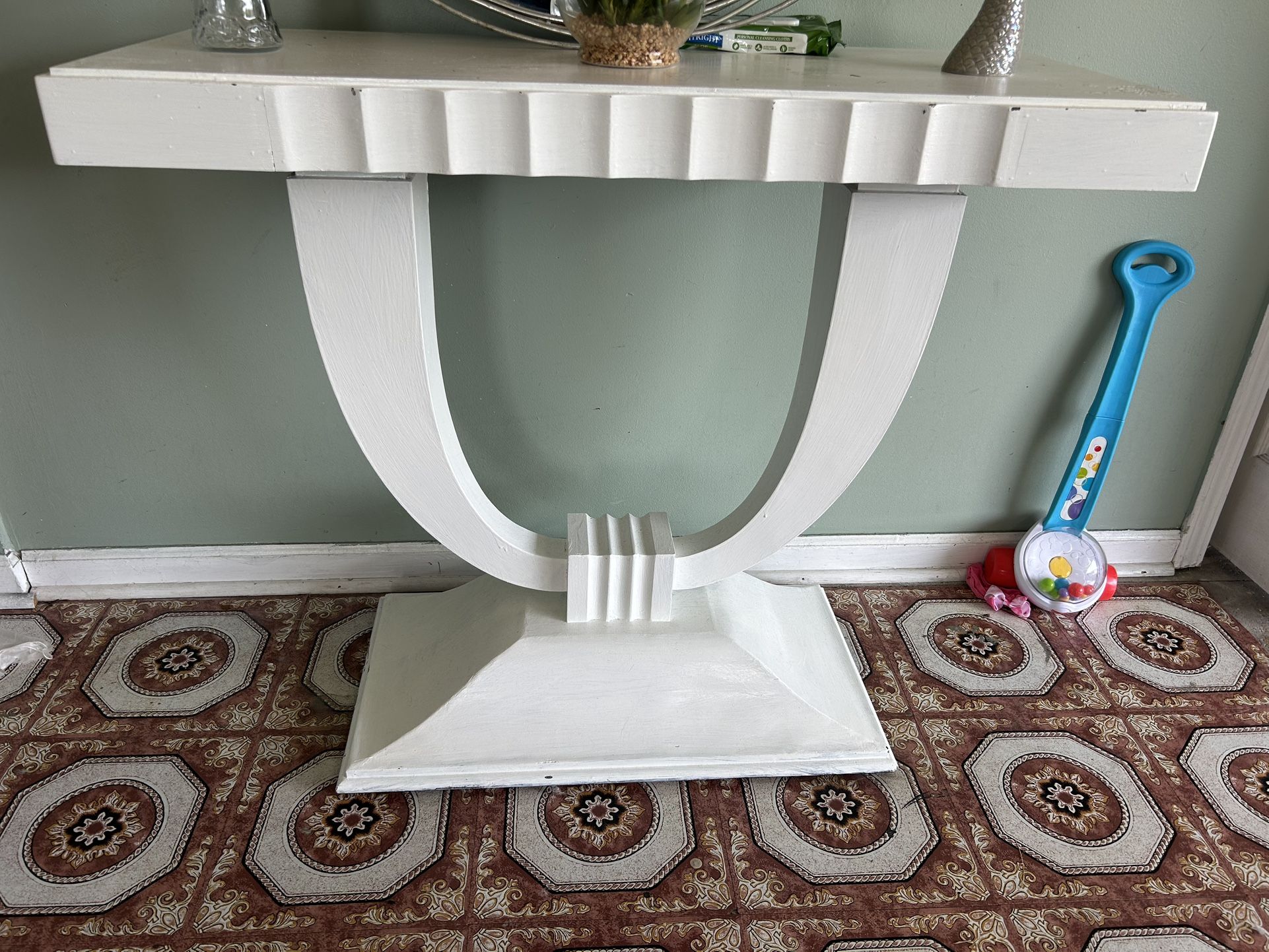 White Table