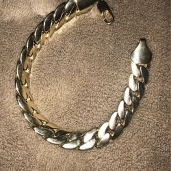 $40 Cuban Bracelet 18k Gold Plated 