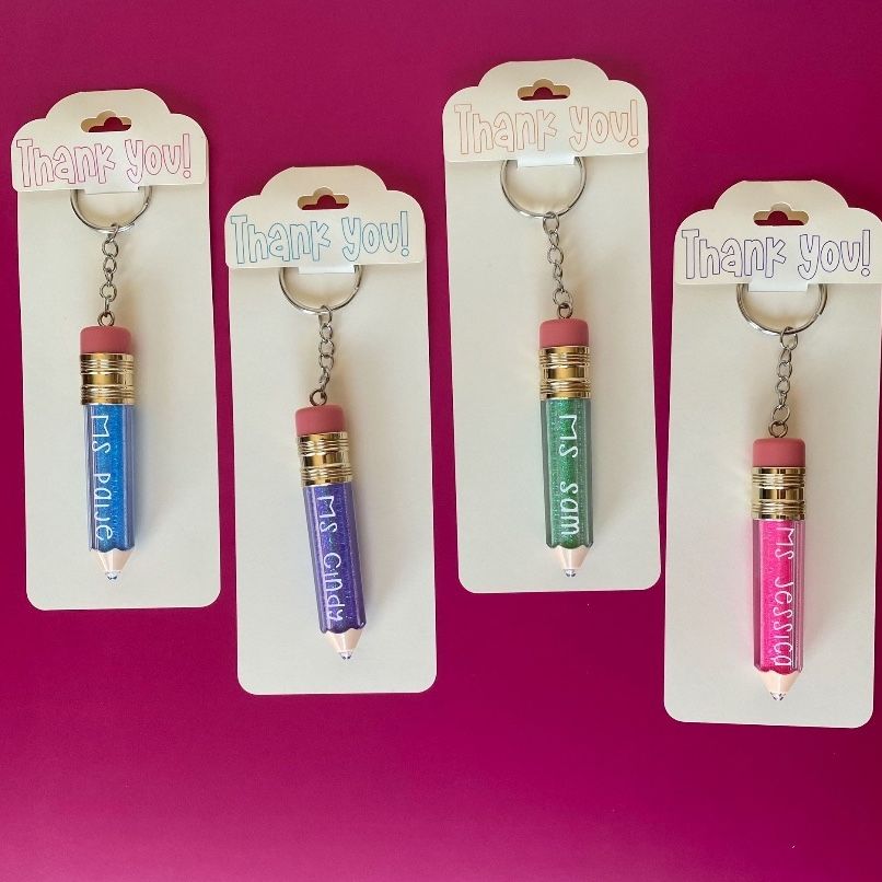 Custom Pencil Keychains