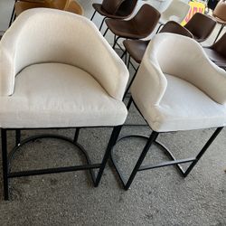 24” Counter Stools  Set Of 2