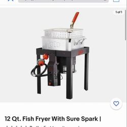 12 Qt. Fish Fryer With Sure Spark Loco